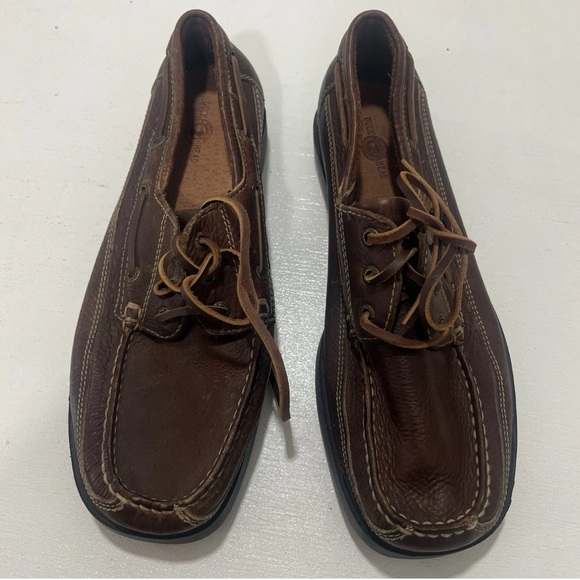 Duck Head Brown  Loafers Leather Size 9.5 - Picture 1 of 6